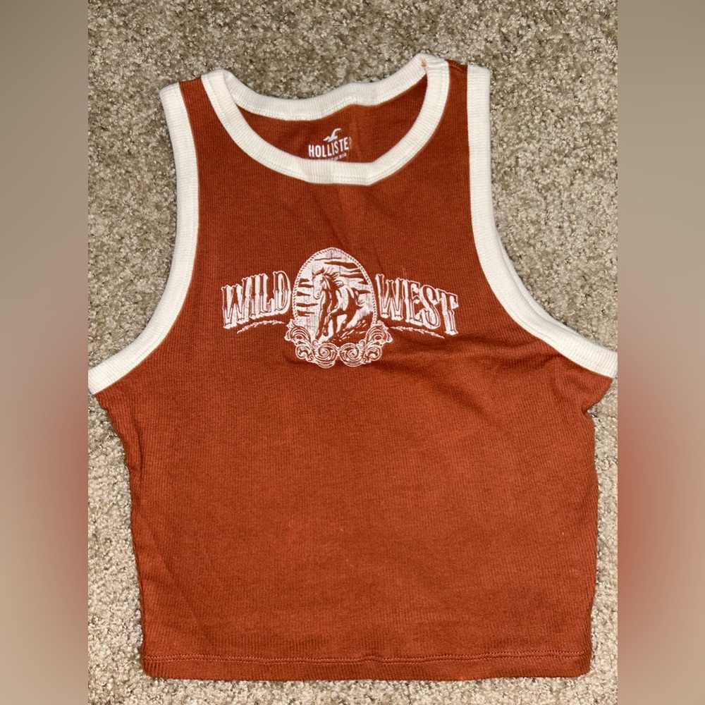 Hollister crop top tank